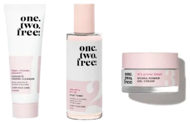 one.two.free! Coffret 3-Step Face Care